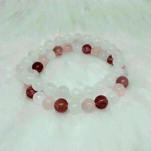 Sakura Berry Stone Beaded Bracelets